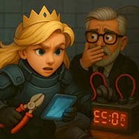 Princess Kaboom Grumpy's Arcade