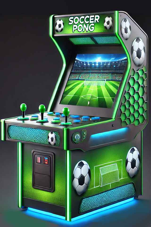 Soccer Pong arcade machine