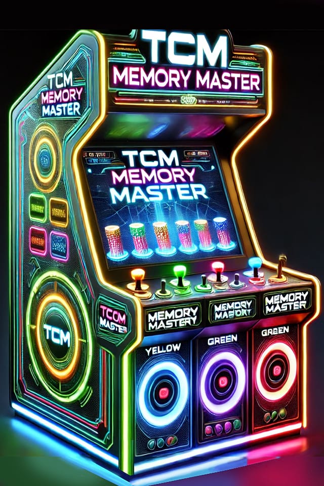 Tcm Memory Master Arcade Machine