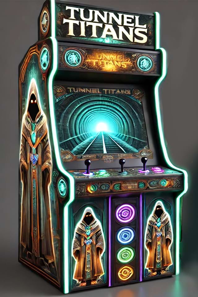 Tunnel Titans Arcade Machine